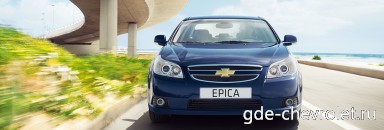 : Chevrolet Epica спереди