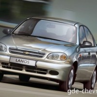 : Chevrolet Lanos спереди