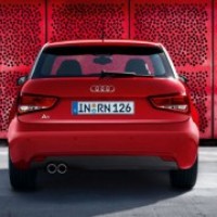 : Audi A1 сзади