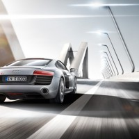 Audi R8 Coupe: сзади