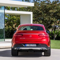 Mercedes-Benz GLE-klass coupe: сзади